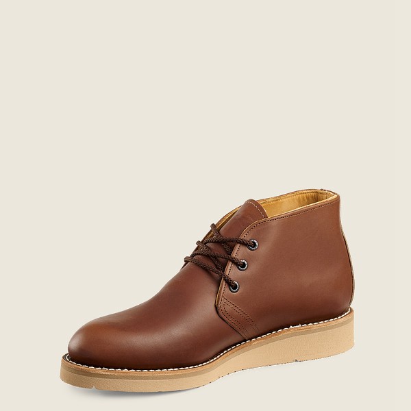 Red Wing Iş Botu Erkek - Traction Tred - Chukka Soft Toe - Kahverengi - 98WLSTZBC